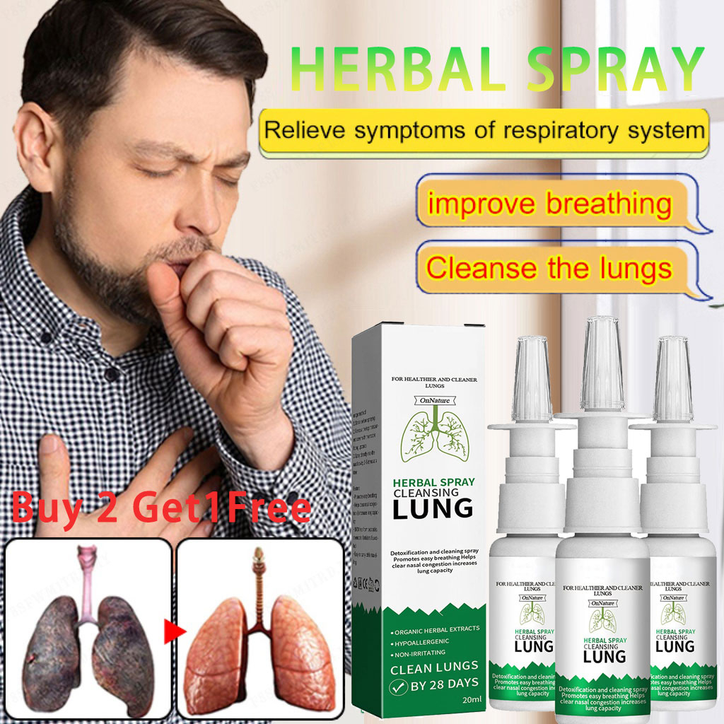 South Moon Clear Lung Nasal Spray Herbal Repair Spray Lung Protection ...