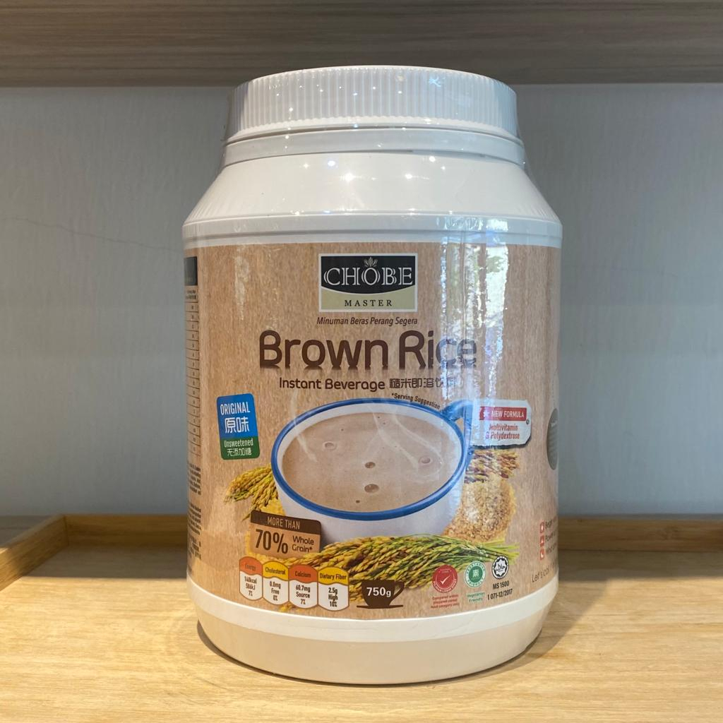CHOBE MASTER BROWN RICE INSTANT BEVERAGE (ORIGINAL) TIN 750G | Shopee ...