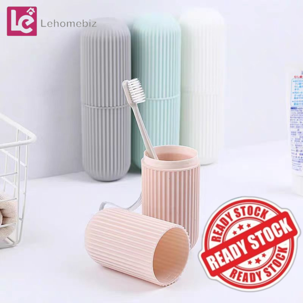 Portable Travel Toiletries Storage Cup Toothbrush Toothpaste Storage