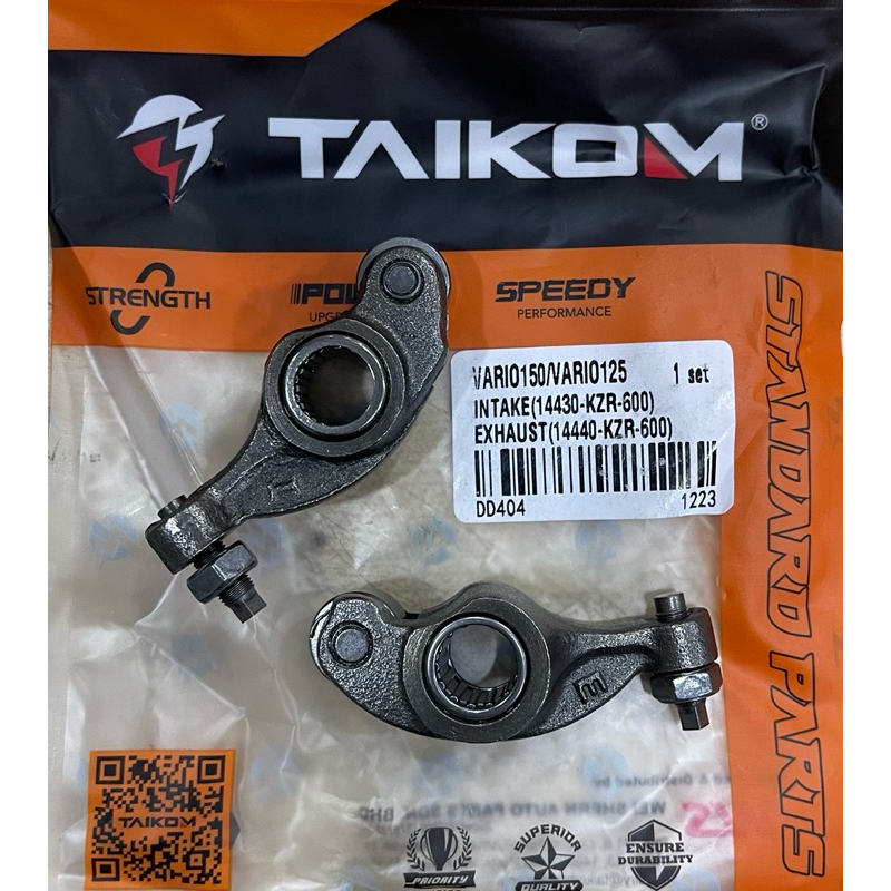 TAIKOM VARIO 125 VARIO 150 ROCKER ARM SET (EX& IN) -2PCS (14430-KKZR ...
