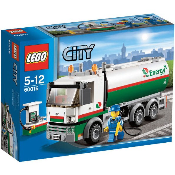 LEGO City 60016 - Tanker Truck ( Great Vehicles 2013 ) | Shopee Malaysia