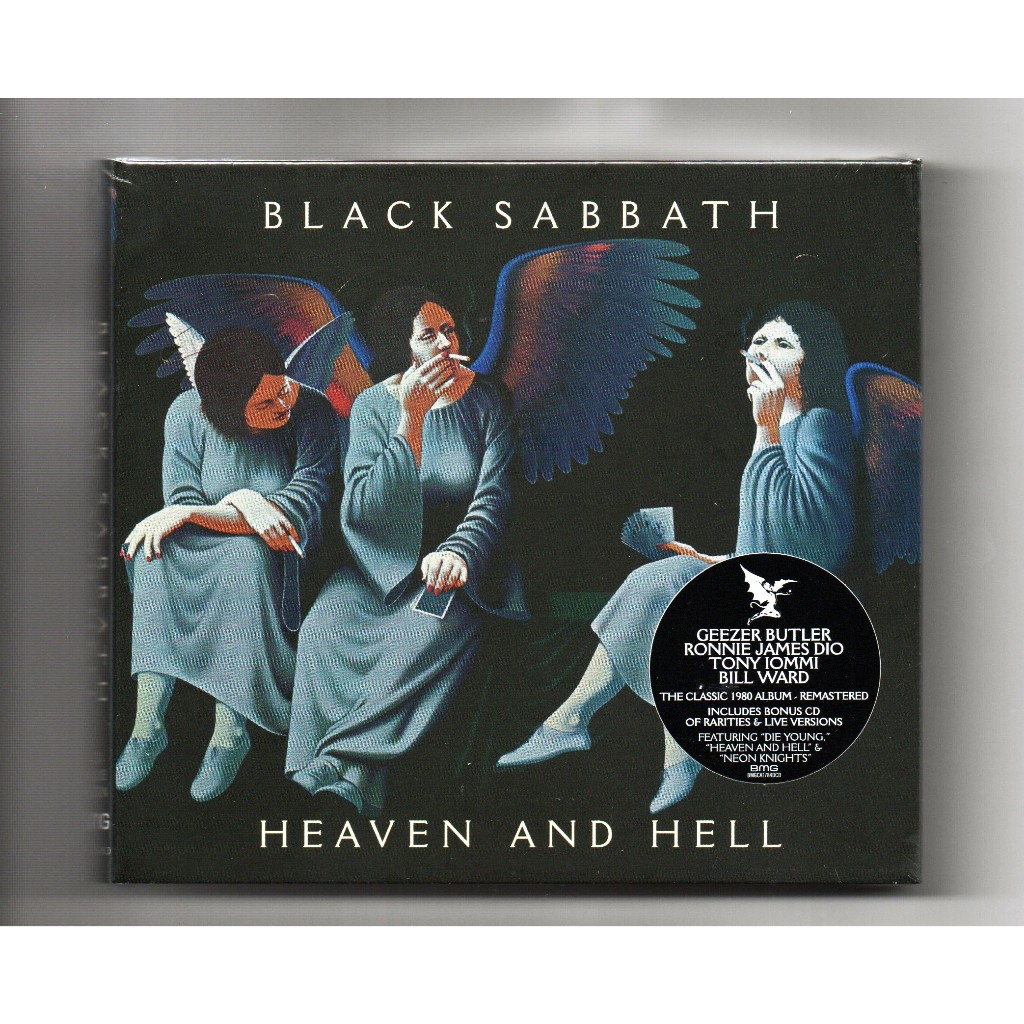 Black Sabbath - Heaven And Hell ( Digipak 2 CD ) | Shopee Malaysia