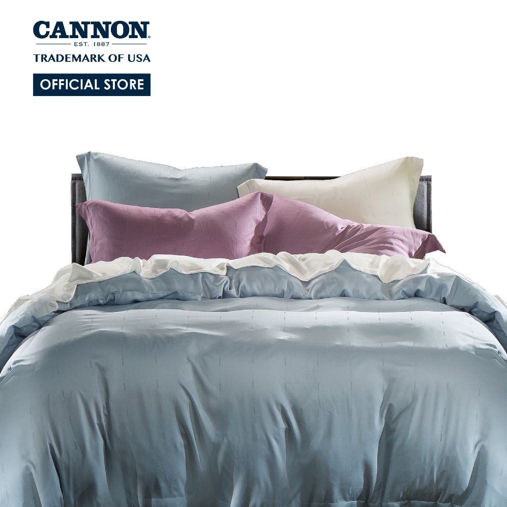 CANNON Belvon TENCEL™ Quilt Cover Set 1000TC 43cm Pocket Size