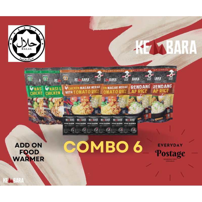 Promo COMBO 6 / COMBO 10 Kembara Signature Menu (life savers) | Shopee ...