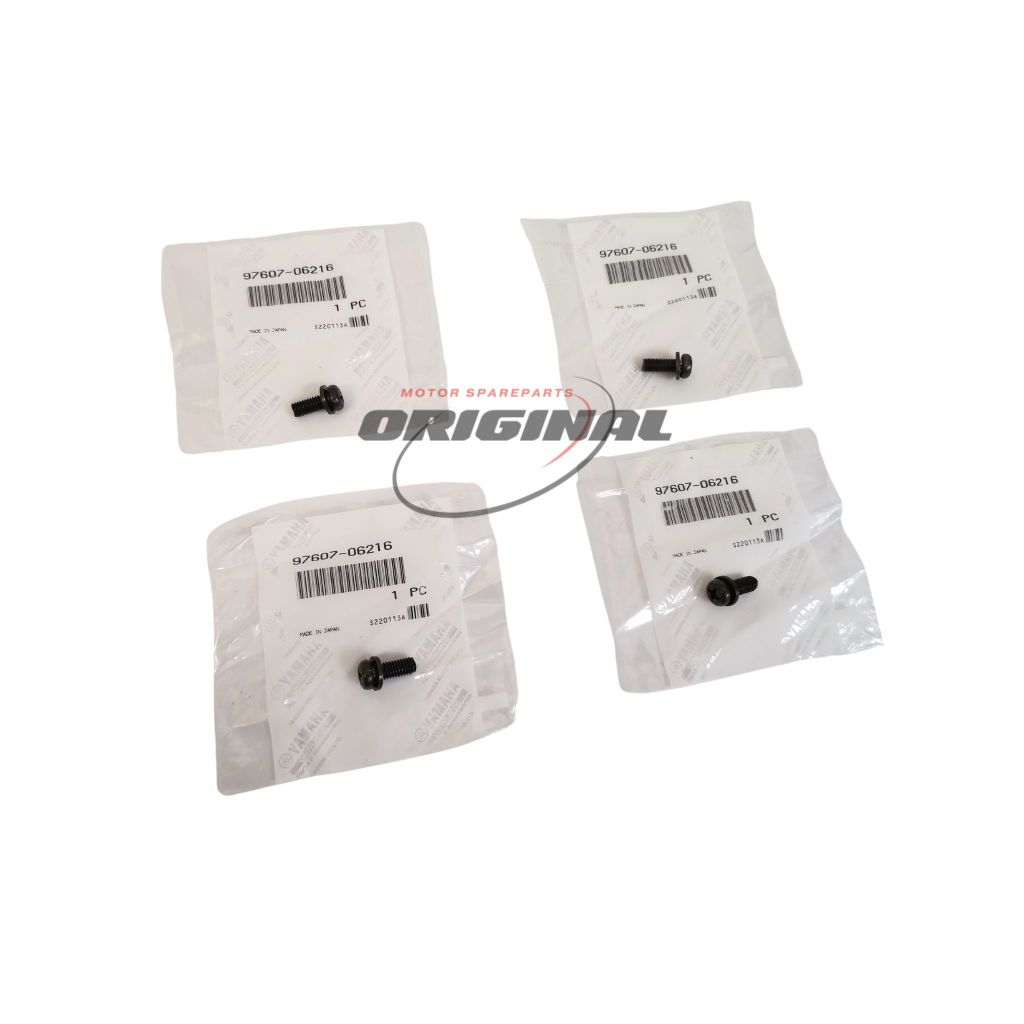 SKRU bolt LOCK SEAT RXZ ORIGINAL MADE IN JAPAN (4PCS 1SET) | Shopee ...
