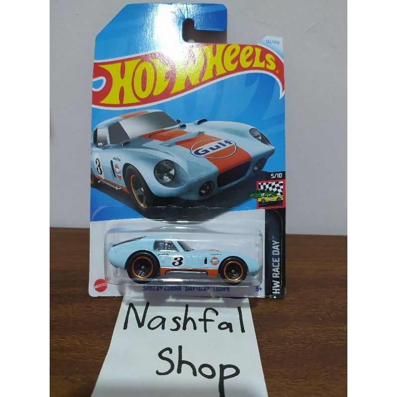 Hot Wheels Shelby Cobra Daytona Coupe Gulf Case E 2024 Hw Basic Mainline Shopee Malaysia