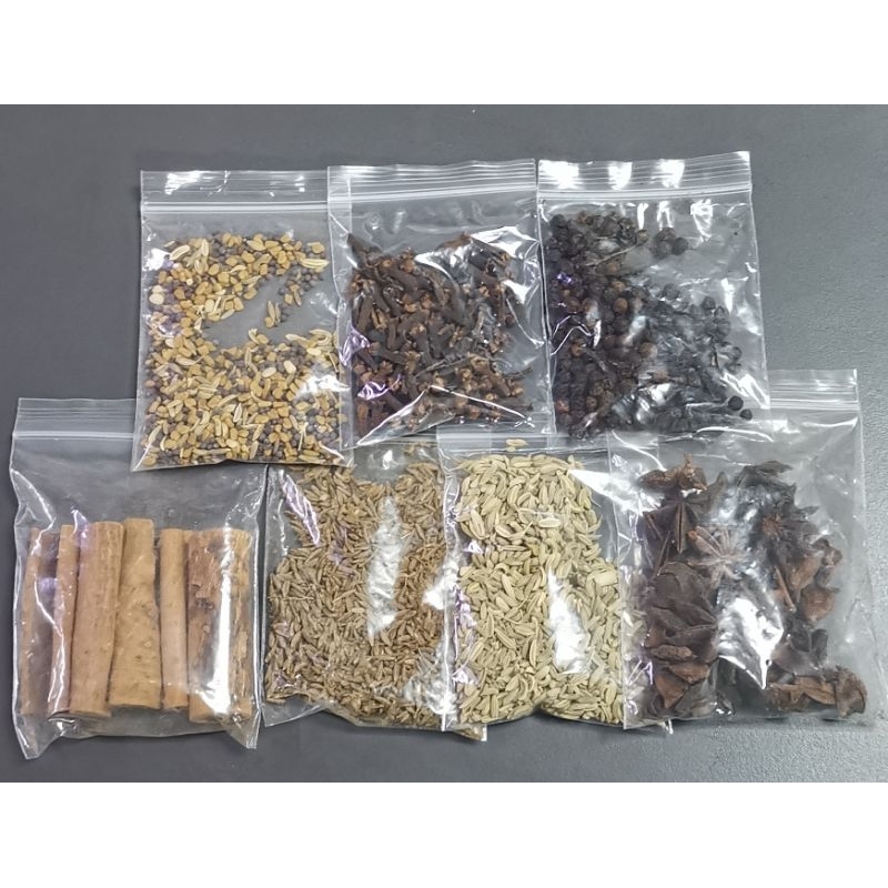 Pelbagai jenis Rempah Ratus Campuran 10-15g | Shopee Malaysia
