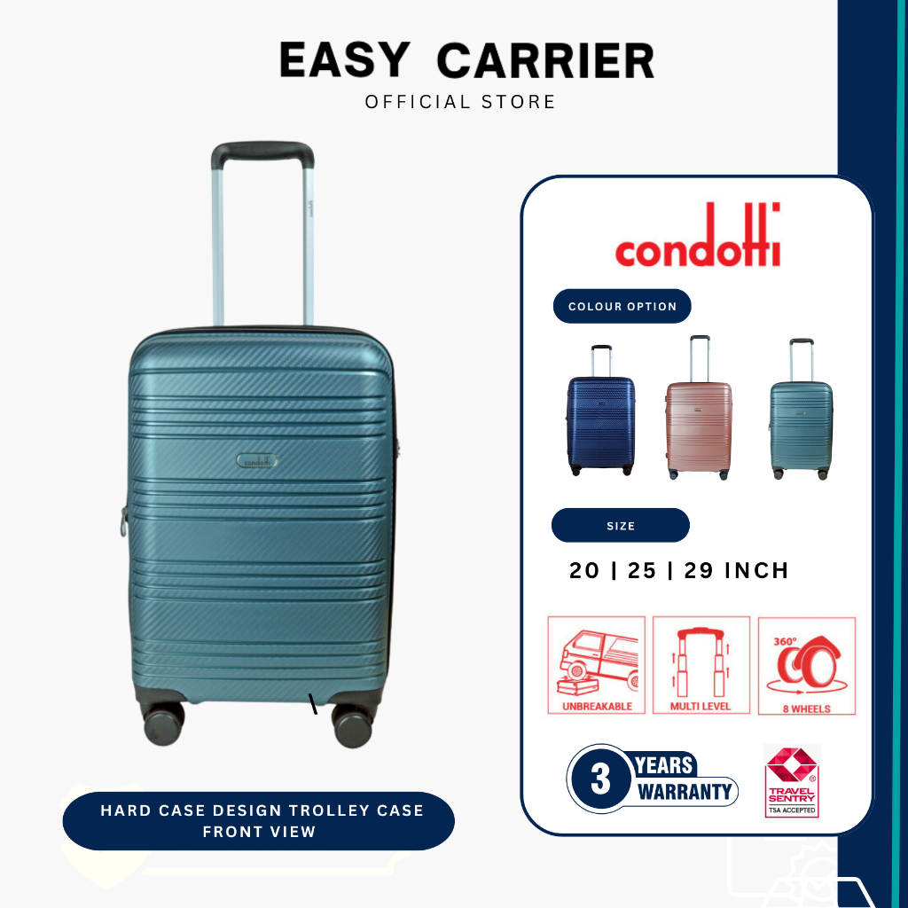 Condotti luggage size on sale