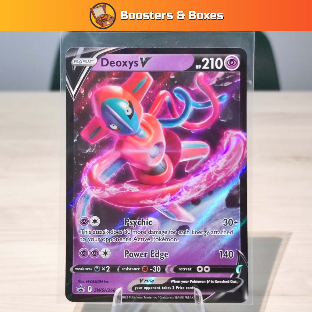 Deoxys V (SWSH266) [Sword & Shield: Black Star Promos] | Shopee Malaysia
