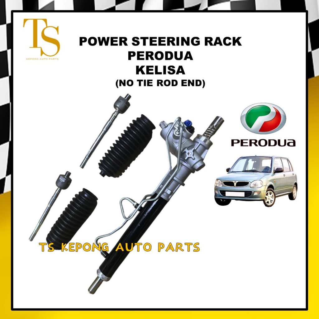 [READY STOCK] POWER STEERING RACK FOR PERODUA KELISA (NO TIE ROD END