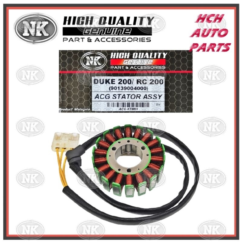 Bobine De Stator D'Alternateur Pour KTM 125 Duke / 200 Duke / RC200 (2011‑2019) - Réf. 90139004000 - 4