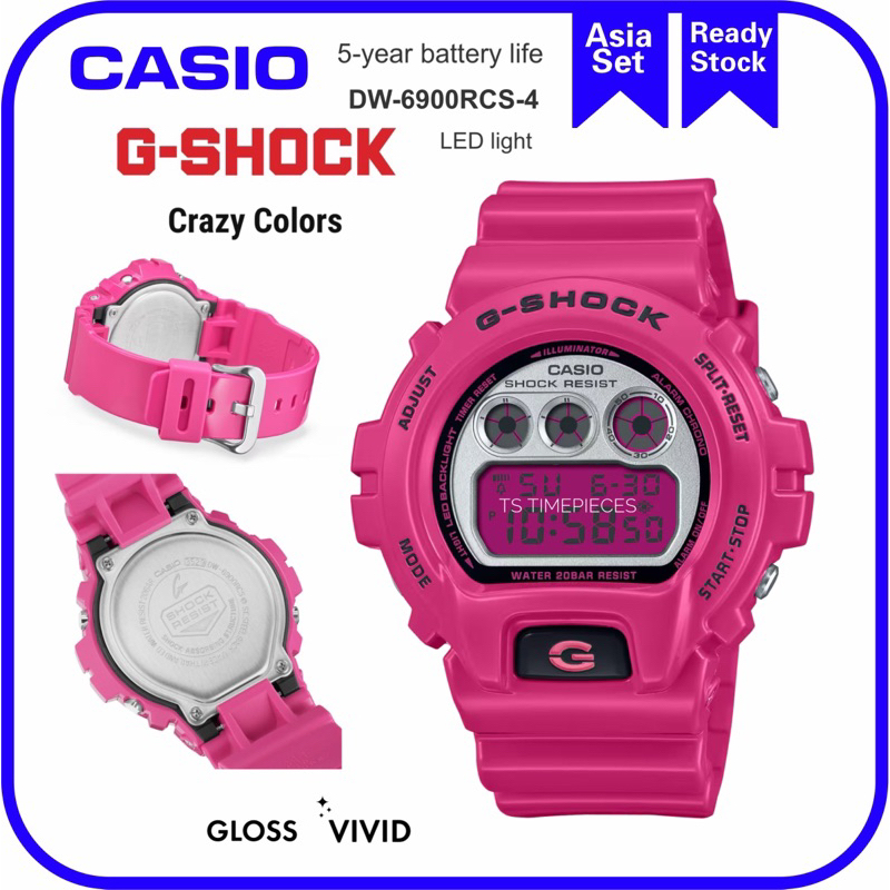 G SHOCK DW-6900RCS Crazy Colors DW-6900RCS-4DR / DW-6900RCS-4 / DW 