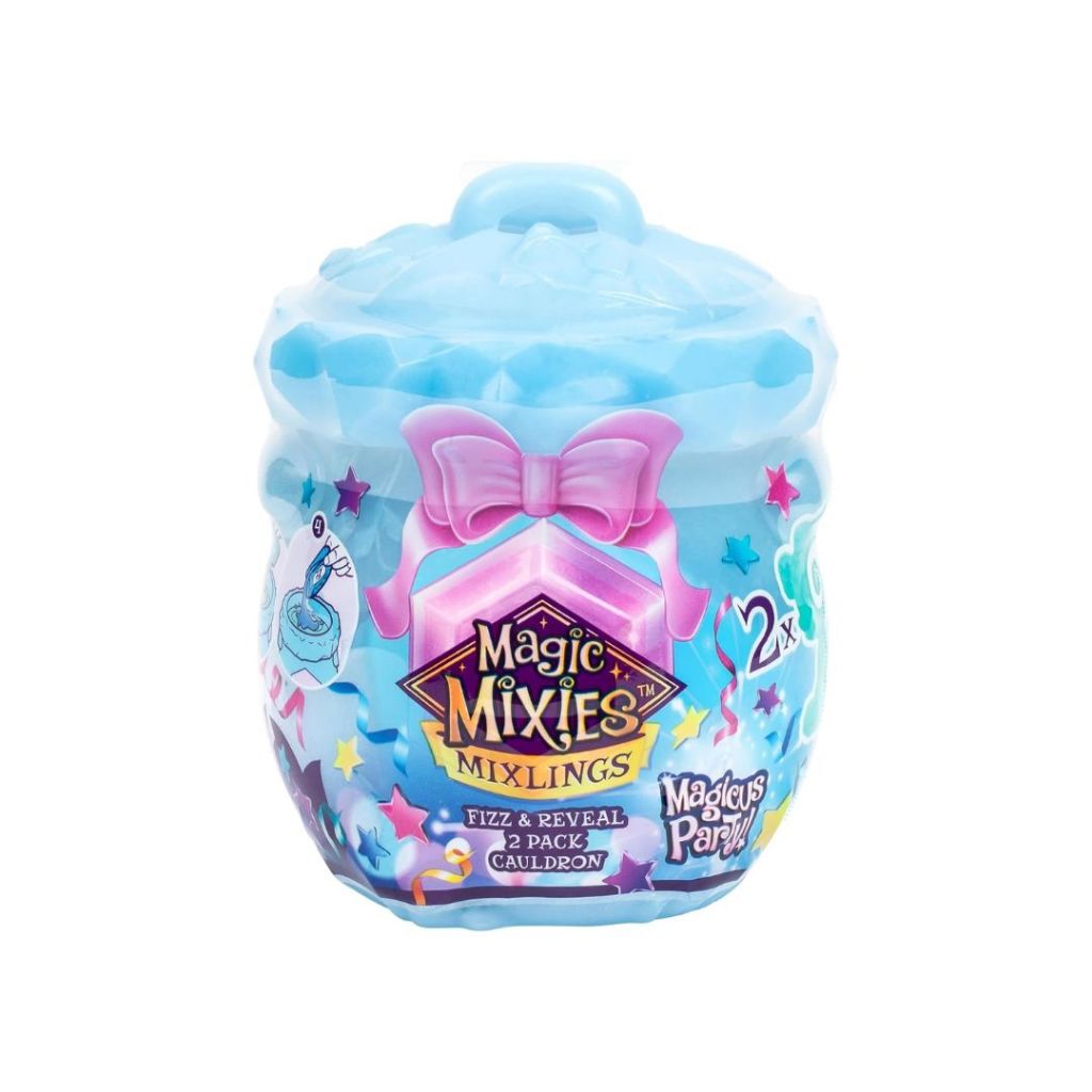 Magic Mixies Mixlings Magicus Party Fizz & Reveal 2 Pack Cauldron ...