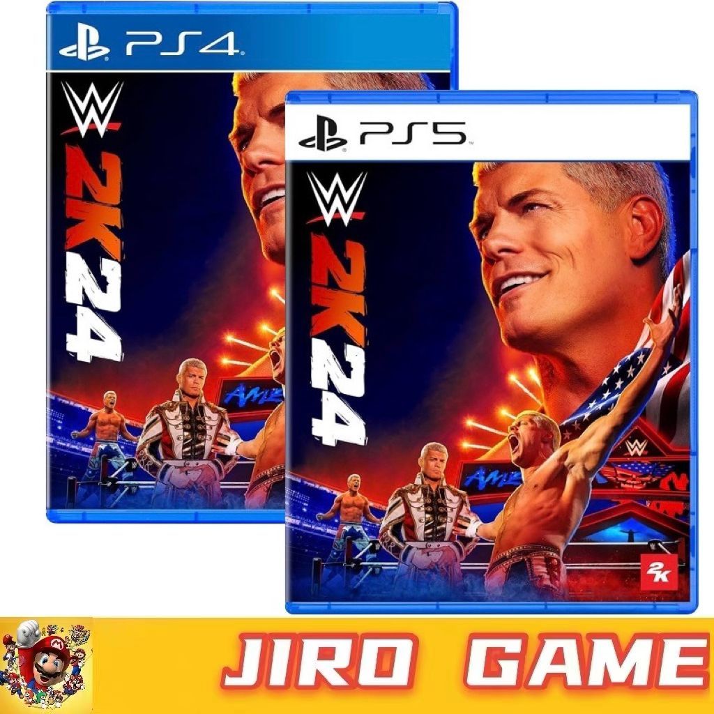 PS4 / PS5 WWE 2K24 WWE 24 WWE 2024 Standard / Deluxe Edition