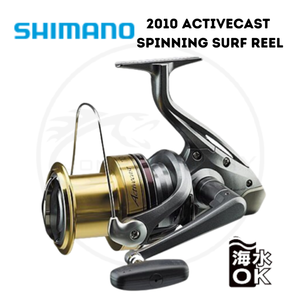 Shimano 2010 Activecast Spinning Surf Fishing Reel 1 Year Warranty with Free Gift Mesin Pancing