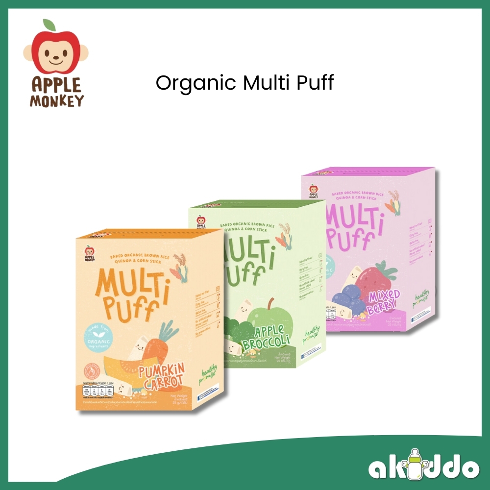 APPLE MONKEY Organic Multi Puff (25g) | Shopee Malaysia