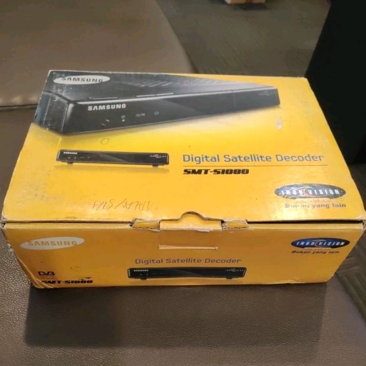 Samsung Digital Satellite Decoder SMT-S1080 Indovision DVB | Shopee ...