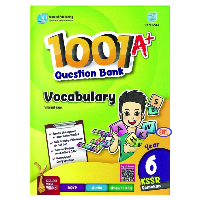 Year 6 Vocabulary 1001 A+ Question Bank | Shopee Malaysia