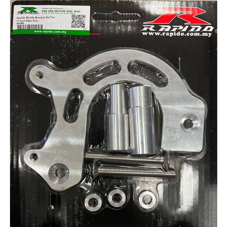 NVX155 REAR DISC BRACKET FOR P34 / HEL CALIPER 2POT ORIGINAL PNP NVX ...