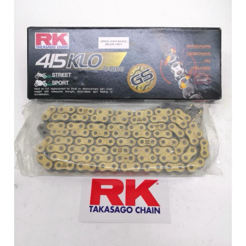 Rk Takasago Oring Chain Rantai Oring Rk Japan L Y Zr Lc Rs Rxz