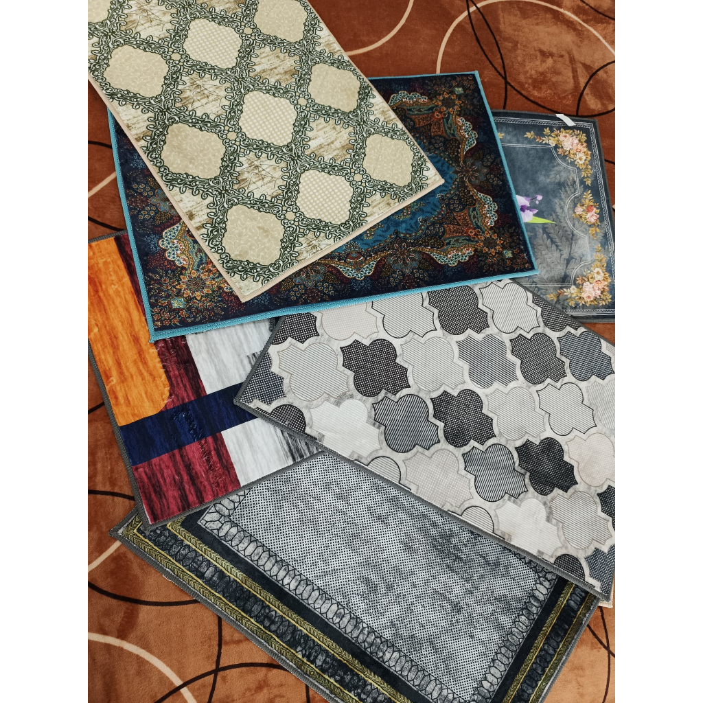 DoorMat Dubai/Alas Kaki Dubai Style/ 5D Alas Kaki Saiz 50CMx75CM