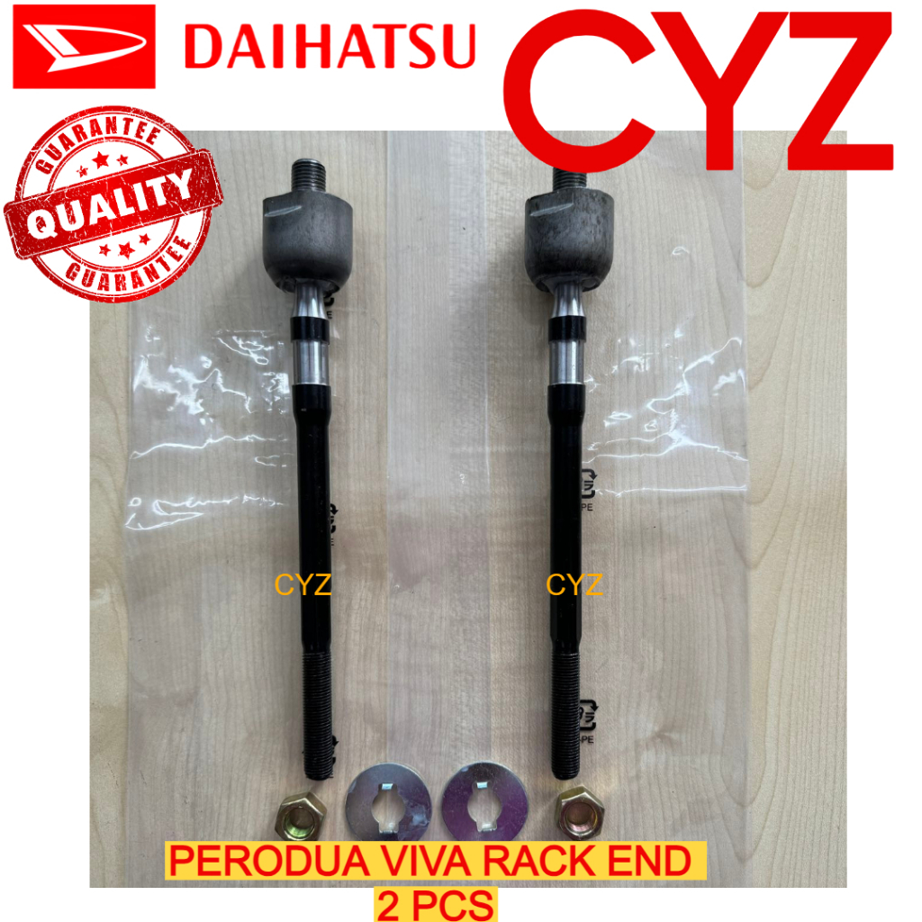 (1 SET) PERODUA VIVA 1.0 Tie Rod End / Rack End / Steering Boot ...