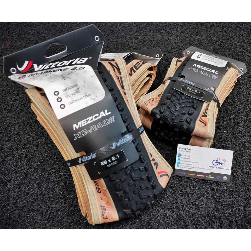 Par Pneu 29 X 2.25 Vittoria Barzo / Mezcal Xc-race G2.0 Bege | Frete Grátis