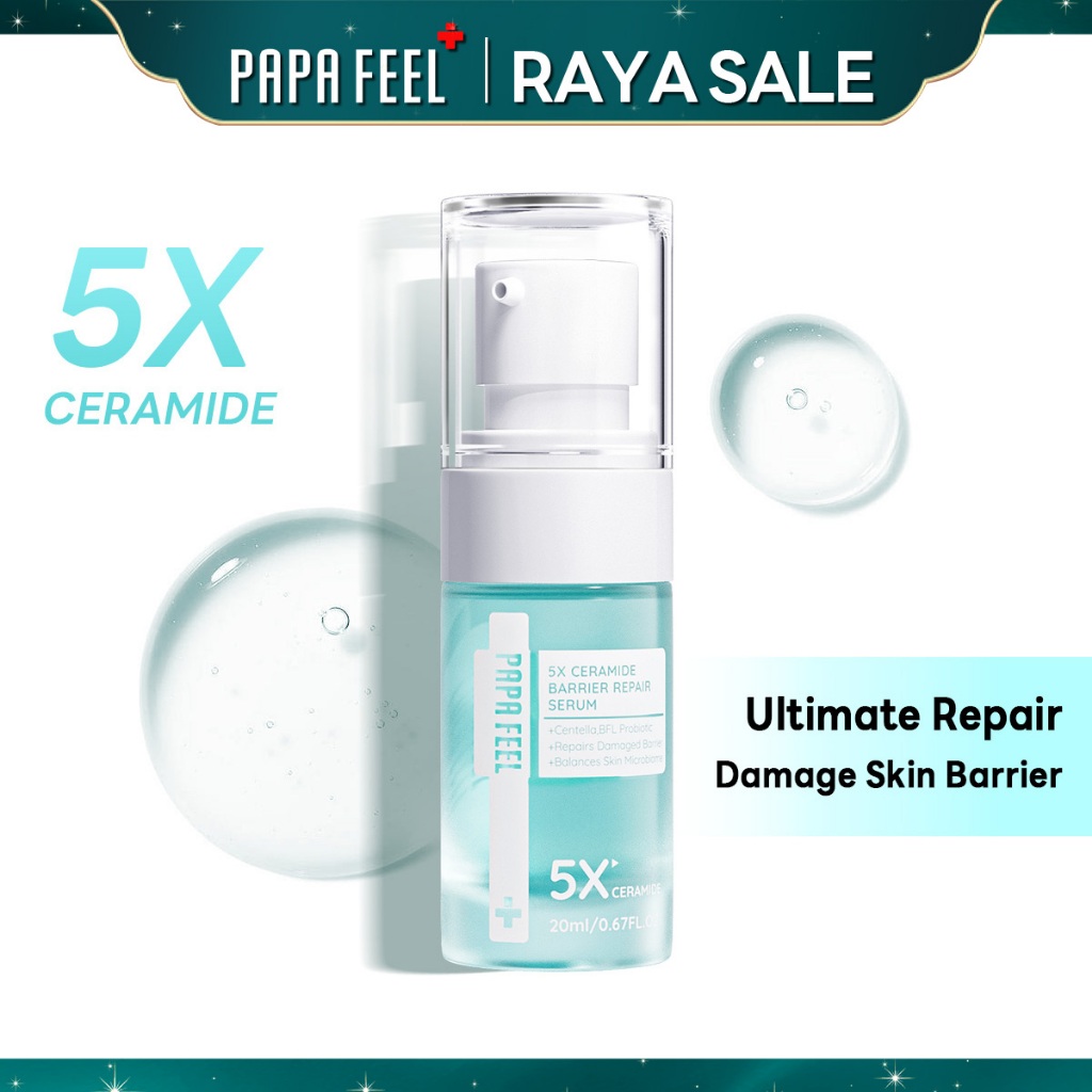 PAPA FEEL 5X Ceramide Skin Barrier Repair Serum Relieves and treats ...