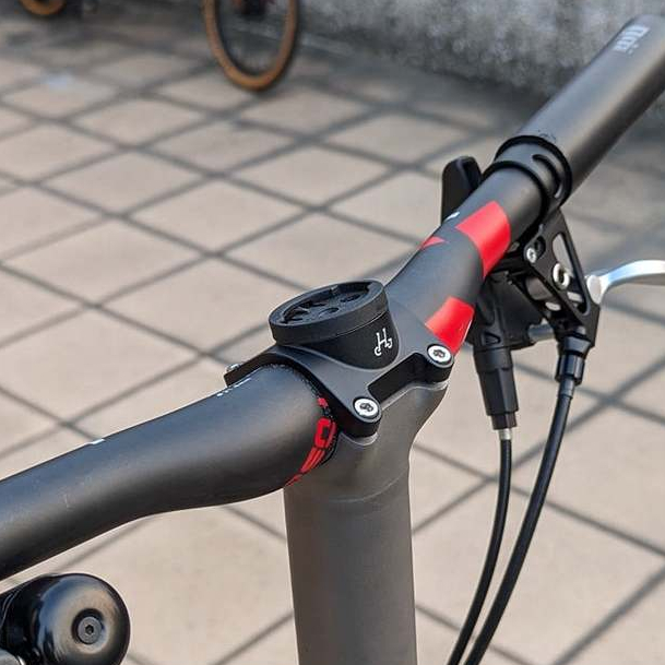 H&H Gen 2 Cycling Computer Mount for Brompton Bicycle T Line BLACK ...