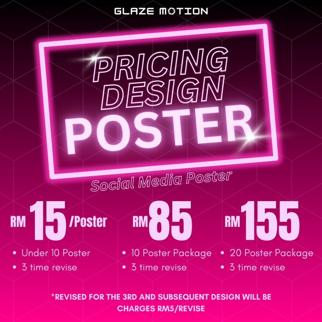 Servis Design Poster Murah | Servis Design Gempak | Design Produk ...