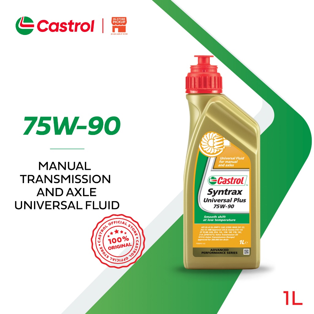 Castrol Syntrax Universal Plus 75W-90 (1L) | Shopee Malaysia