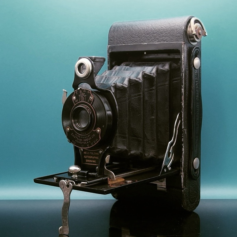 Eastman Kodak No. 2 Folding Autographic Brownie (1925-1926) Vintage ...