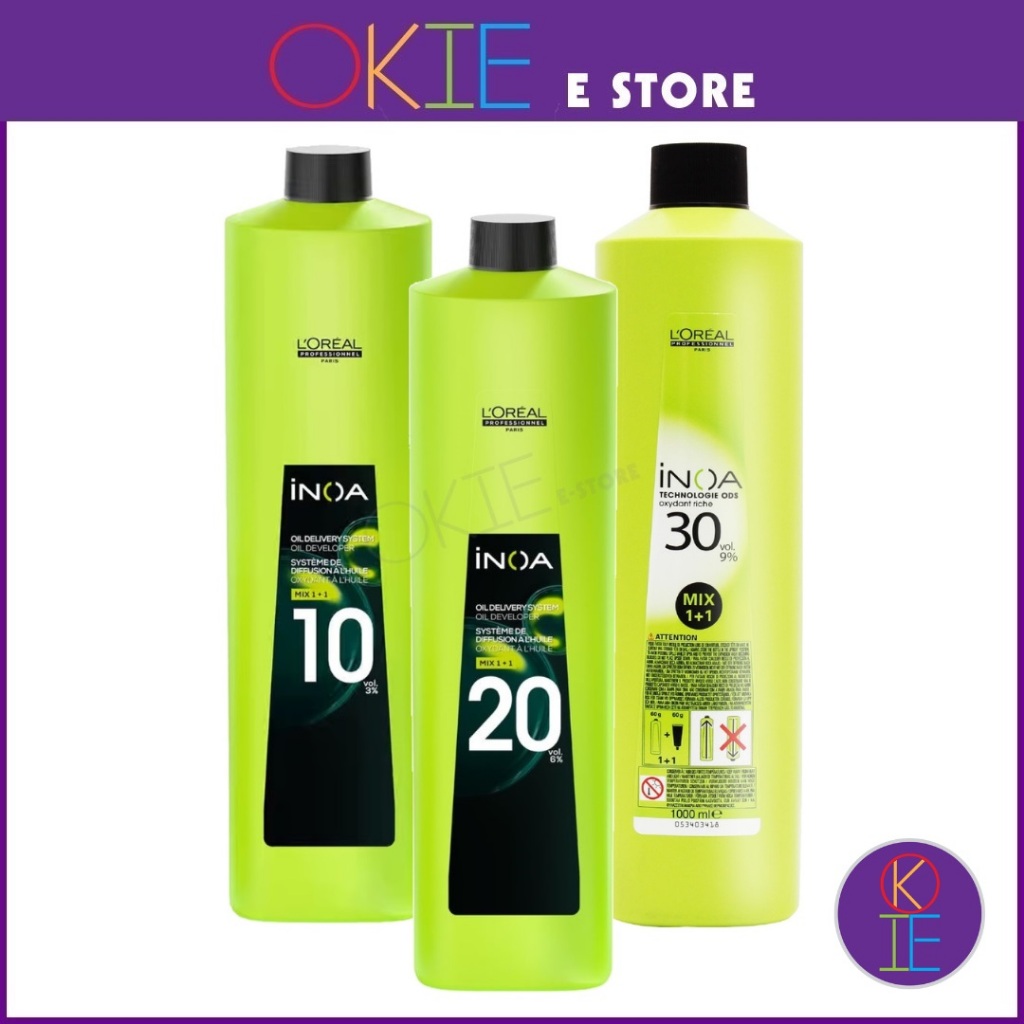 Loreal Professionnel Inoa 10/20/30 Volume Oxydant Creme Developer ...