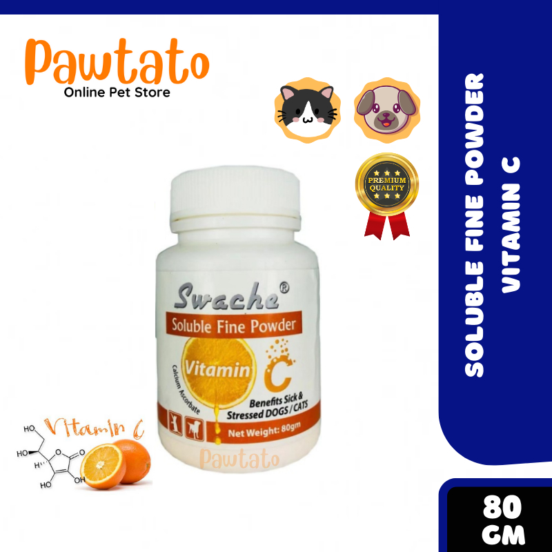 Swache Soluble Fine Powder Vitamin C & Calcium Ascorbate for Dogs