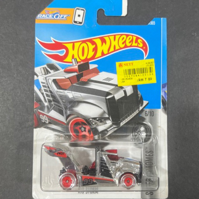 Hotwheels Rig Storm Chrome | Shopee Malaysia