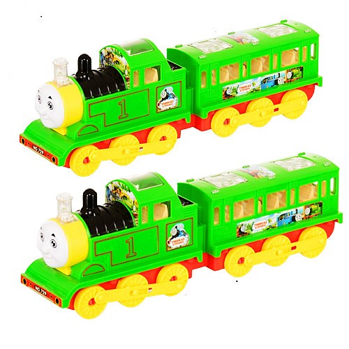 Green Toy Train Electric Flash Toy Train (Green) | Shopee Malaysia