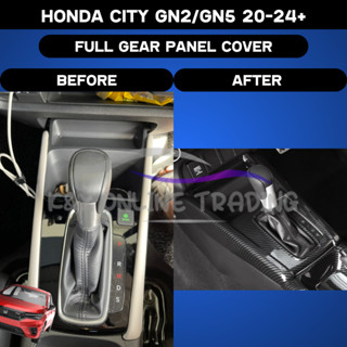 Honda City Gn2 Hatch Back 2020-2024+ Carbon Fiber Trim Full Gear Panel 