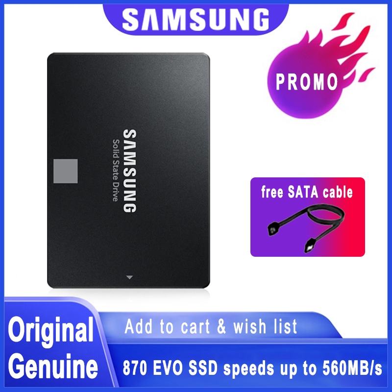 SAMSUNG SSD 870EVO (250GB/500GB/1TB) | Shopee Malaysia