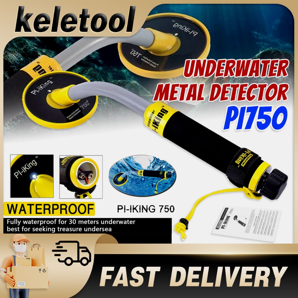 metal detector gold detector pi750 30m Underwater PI-iking 750 ...