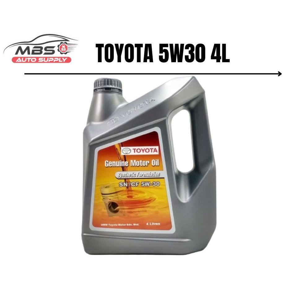 Toyota Engine Oil Genuine Semi Synthetic W L Engine Oil Original Minyak Hitam Toyota