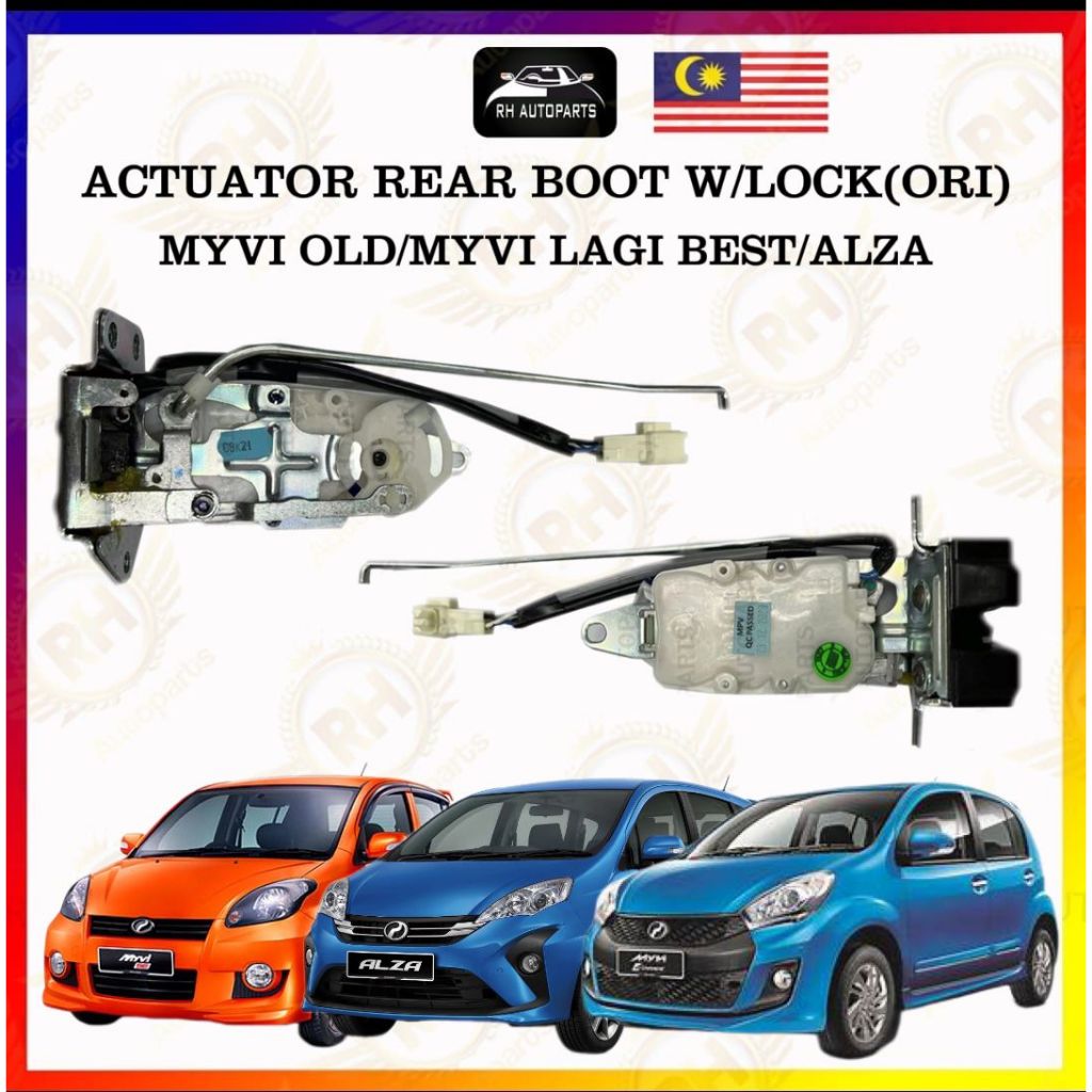 69350-BZ020 Perodua Myvi Alza Old Lagi Best Rear Boot Trunk Lid Bonnet ...