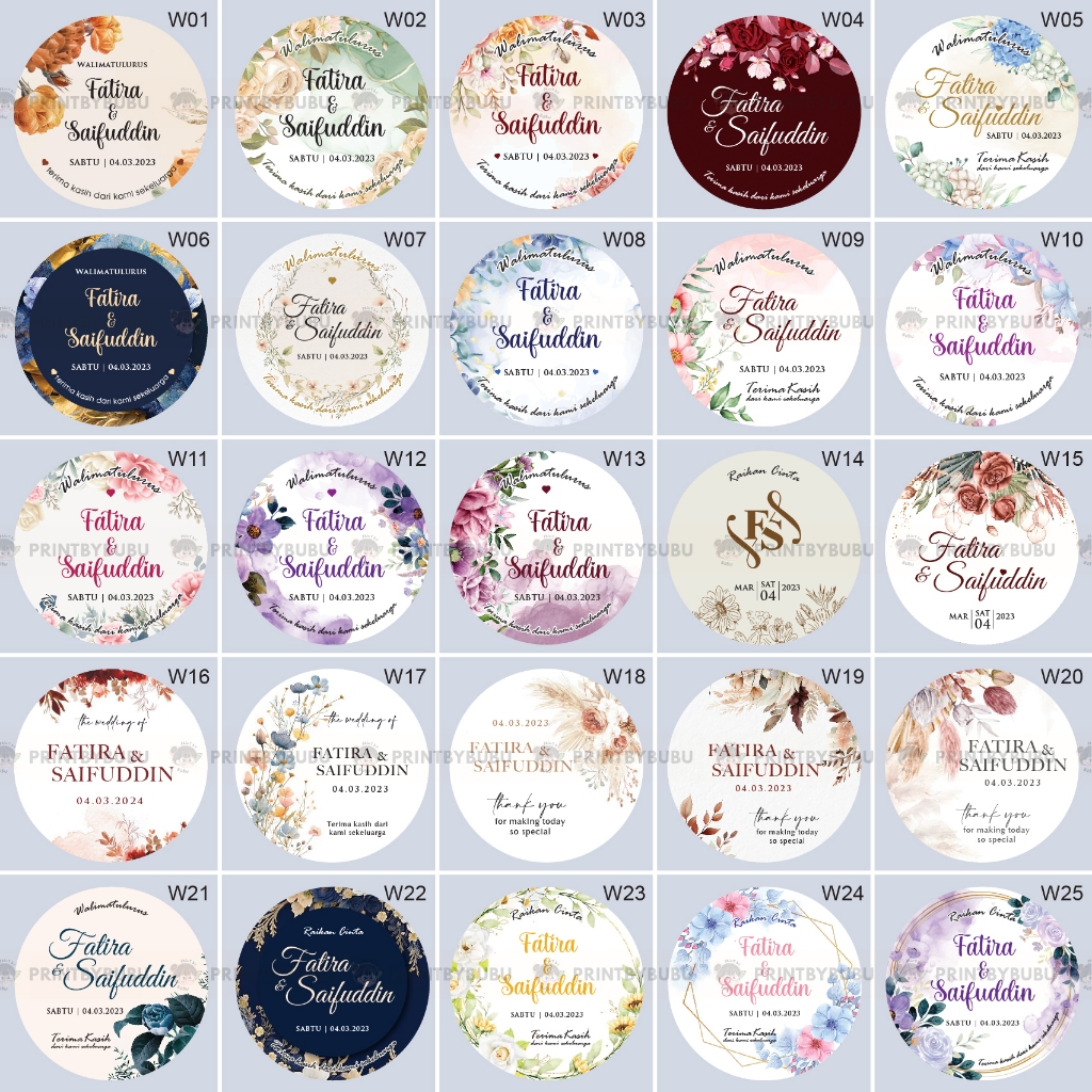 sticker kahwin - Prices and Promotions - Jun 2026 | Shopee Malaysia