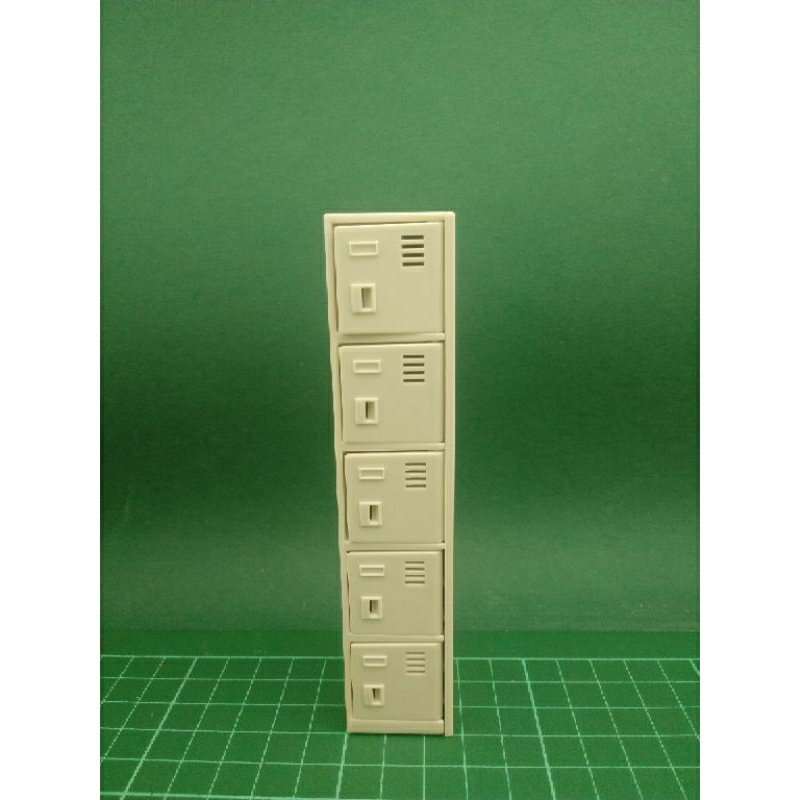 Miniature locker suitable for action figure SHF Marvel Legends Mafex ...