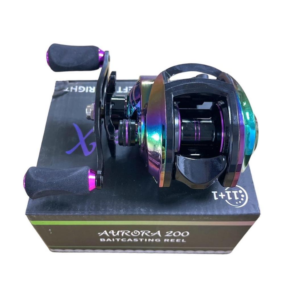 baitcasting reel that make like spinning reel Daiwa RYG150H Ryoga Orbiter the Ti100 Casting Reels Abu Garcia Black Max Avet Reel Color:Green