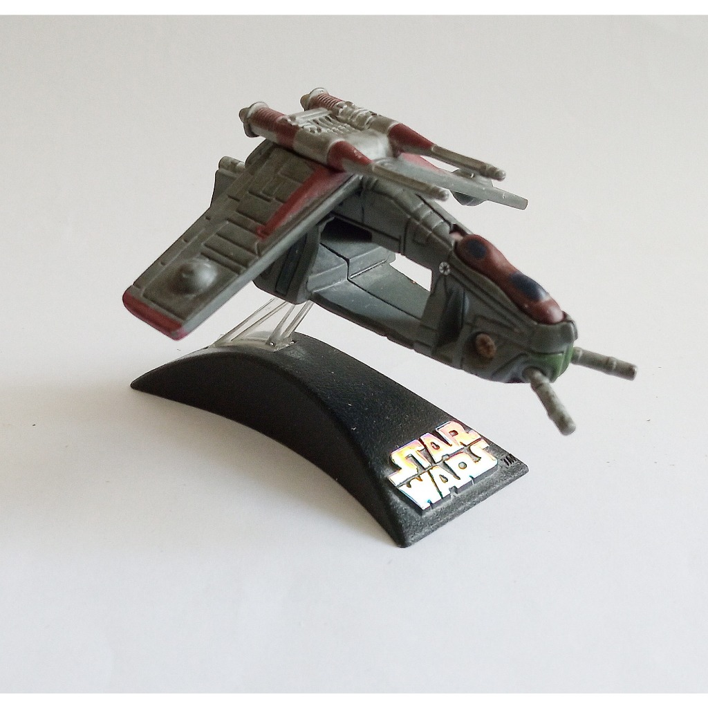 STAR WARS TITANIUM Series Obi-Wan Kenobi Jedi Starfighter 3" véhicule moulé sous pression EUR 6
