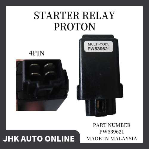 PROTON SAGA WIRA STARTER RELAY ORIGINAL PROTON PW539621 MADE IN
