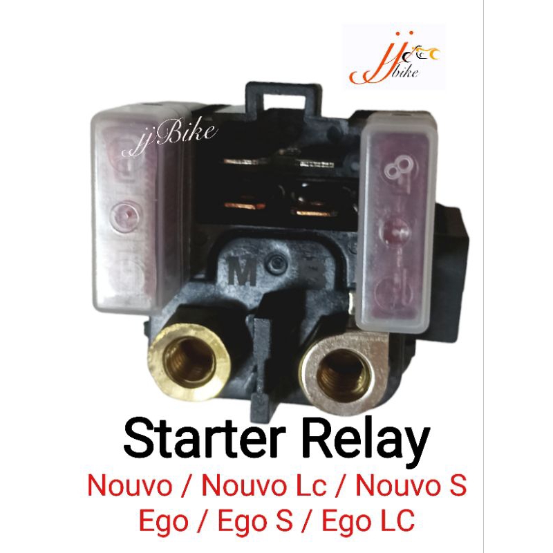 YAMAHA STARTER RELAY NOUVO NOUVO LC EGO LC STARTER RELAY Shopee Malaysia