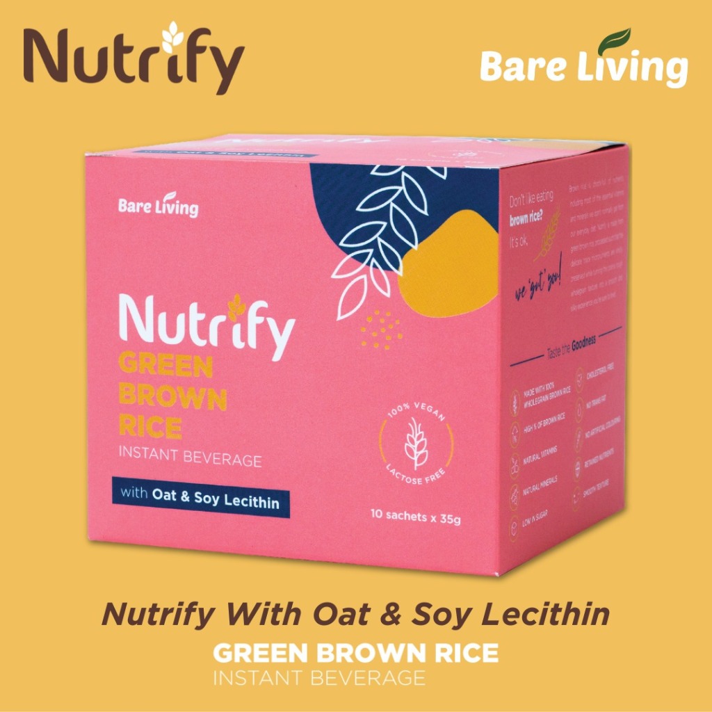 TYT Nutrify Green Brown Rice With Oat & Soy Lecithin (35g x 10's ...