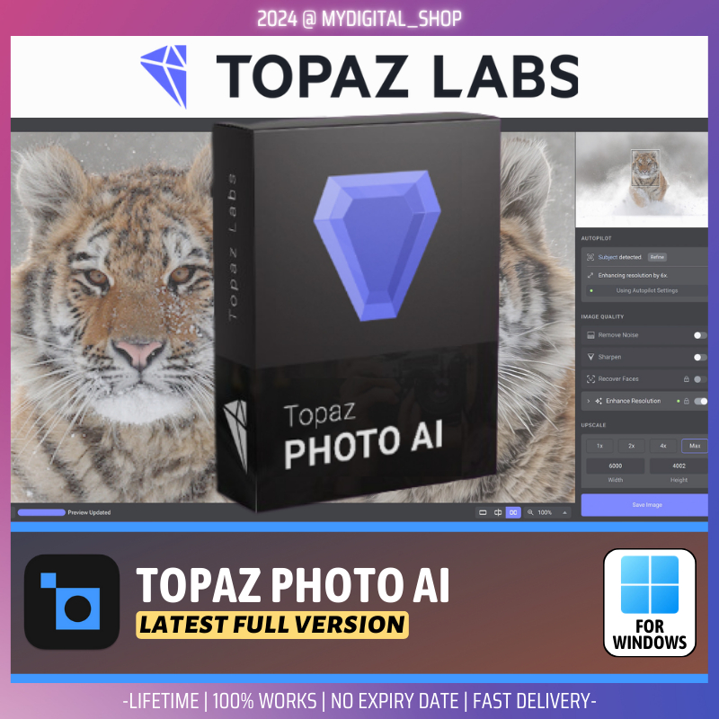 [Windows] Topaz Photo AI 2024 v3.1.3 Full Version Lifetime 100