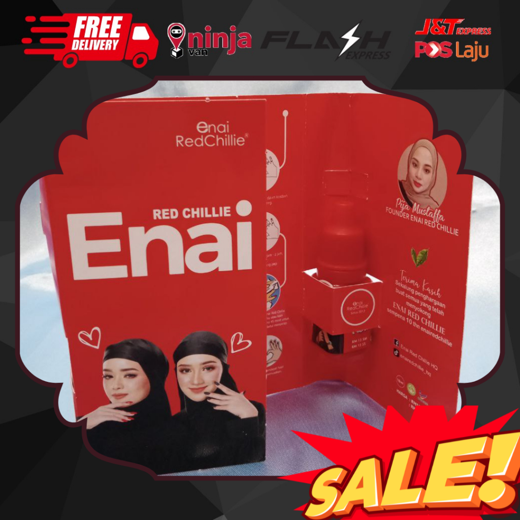 ENAI RED CHILLIE II INAI KUKU II 10ML II 2 CODE II RED CHILLIE/DOLLY ...
